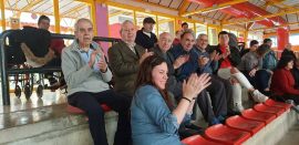 La Residencia de mayores Txurdinagabarri anima al Bidaideak BSR