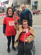 La Residencia de mayores txurdinagabarri, en la Carrera Familiar de Bilbao