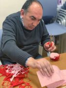 La Residencia Txurdinagabarri celebra el amor y la amistad San Valentín 2020 en la Residencia de mayores Txurdinagabarri
