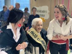 Paulina, ehun urteko beste lagun bat Txurdinagabarri Egoitzan Ehun urteko beste lagun bat Txurdinagabarri Egoitzan