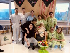 Paulina, ehun urteko beste lagun bat Txurdinagabarri Egoitzan Ehun urteko beste lagun bat Txurdinagabarri Egoitzan