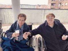 Txitxiburduntzi en la Residencia de mayores Txurdinagabarri