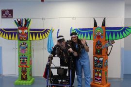 Carnaval en la Residencia geriátrica Barandiaran de Durango