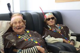 Carnaval en la Residencia geriátrica Barandiaran de Durango