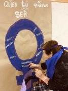 La Residencia geriatrica Txurdinagabarri celebra el 8 de marzo