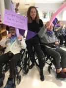 La Residencia geriatrica Txurdinagabarri celebra el 8 de marzo