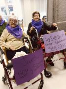 La Residencia geriatrica Txurdinagabarri celebra el 8 de marzo