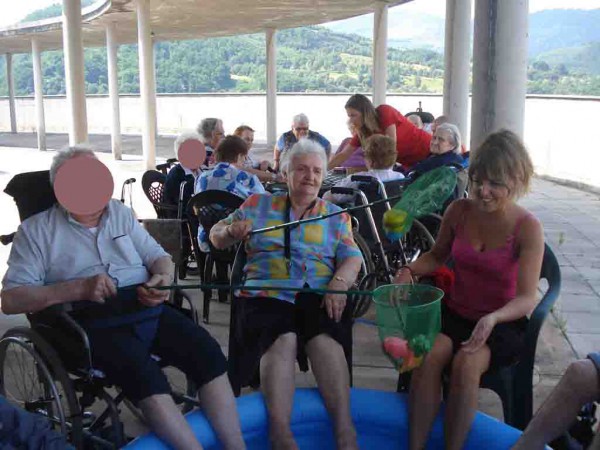 Gimnasia acuática en Txurdinagabarri Gimnasia acuática