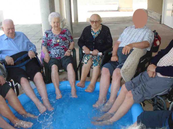 Gimnasia acuática en Txurdinagabarri Gimnasia acuática