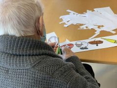 Txurdinagabarri Egoitzako Euskararen Eguneko irudi gehiago Día del Euskera en la Residencia de mayores Txurdinagabarri de Bilbao