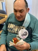Txurdinagabarri Egoitzako Euskararen Eguneko irudi gehiago Día del Euskera en la Residencia de mayores Txurdinagabarri de Bilbao