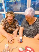 Txurdinagabarri Egoitzako Euskararen Eguneko irudi gehiago Día del Euskera en la Residencia de mayores Txurdinagabarri de Bilbao