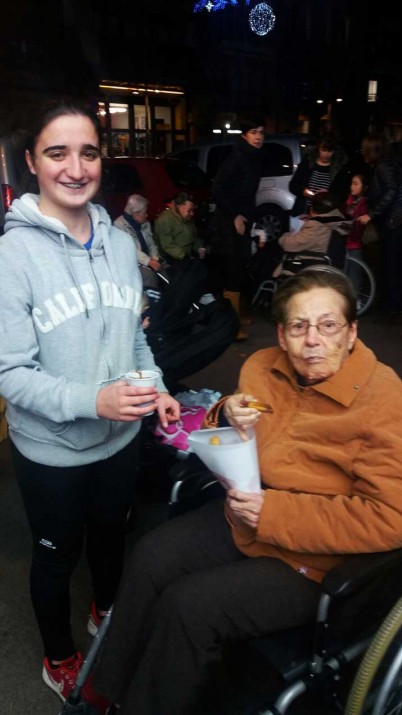 Adinekoek txurropotea egiten Durangotik