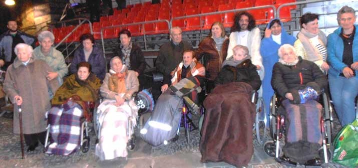 J.M. Barandiaraneko egoiliarrak, Durangoko Jesusen Nekaldiko entsegu orokorrean J.M. Barandiaraneko egoiliarrak, Durangoko Jesusen Nekaldiko entsegu orokorrean