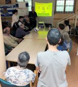 Oñatiko San Martin Egoitzak Futbolean oinarritutako Erreminiszentzia Tailerra hartu du berriro Oñatiko San Martin Egoitzak Futbolean oinarritutako Erreminiszentzia Tailerra hartu du berriro