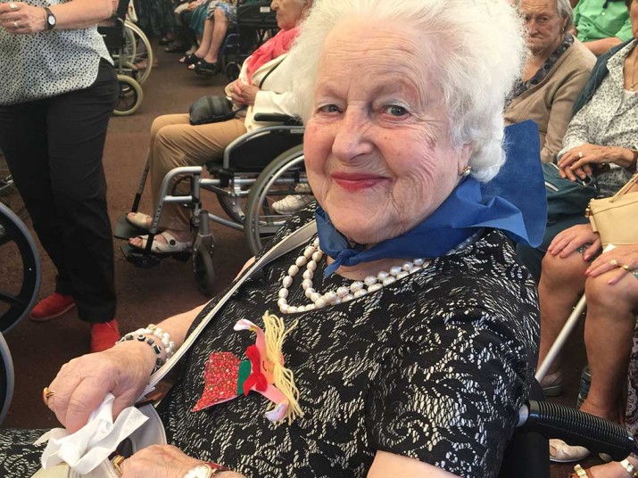 Bilbainadas en la Pérgola y en la Residencia de personas mayores Txurdinagabarri Bilbainadas en la Pérgola