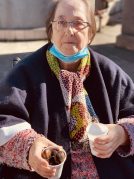 Castañada en la Residencia de mayores Txurdinagabarri