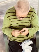 Castañada en la Residencia de mayores Txurdinagabarri