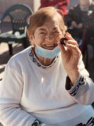 Castañada en la Residencia de mayores Txurdinagabarri