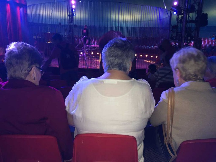 Zirku arratsaldea Txurdinagabarriko egoiliarrentzat