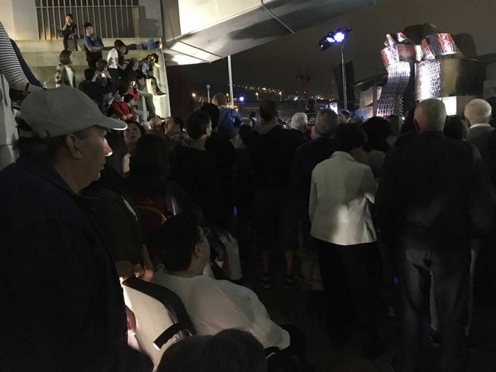 Guggenheim Bilbao Museoaren urteurreneko ikuskizunean