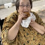 Residencia de ancianos Txurdinagabarri de Bilbao - Merienda en la azotea