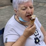 Residencia de ancianos Txurdinagabarri de Bilbao - Merienda en la azotea
