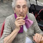 Residencia de ancianos Txurdinagabarri de Bilbao - Merienda en la azotea