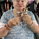 Residencia de ancianos Txurdinagabarri de Bilbao - Merienda en la azotea