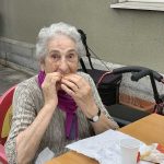 Residencia de ancianos Txurdinagabarri de Bilbao - Merienda en la azotea