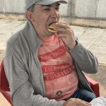 Residencia de ancianos Txurdinagabarri de Bilbao - Merienda en la azotea