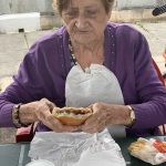 Residencia de ancianos Txurdinagabarri de Bilbao - Merienda en la azotea