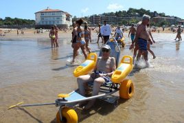 Verano playero en la Residencia Barandiaran En la playa de Plentzia