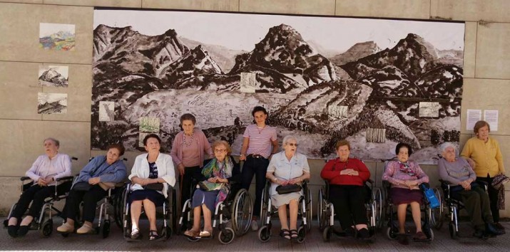 Artea Durangoko Barandiaran Egoitzako fatxadan