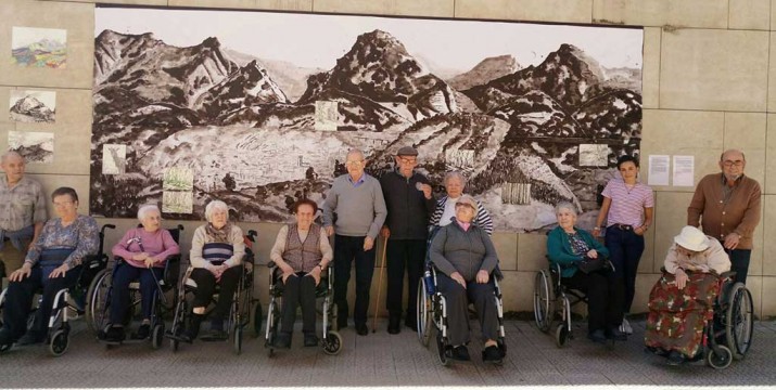 Artea Durangoko Barandiaran Egoitzako fatxadan