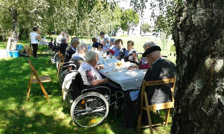 Programa Parkez Parke de la Residencia de personas mayores Santiago de Villabona