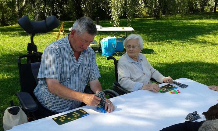 Programa Parkez Parke de la Residencia de personas mayores Santiago de Villabona