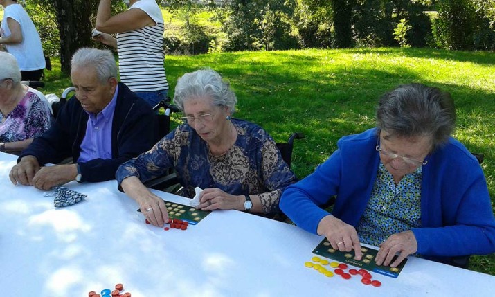 Programa Parkez Parke de la Residencia de personas mayores Santiago de Villabona