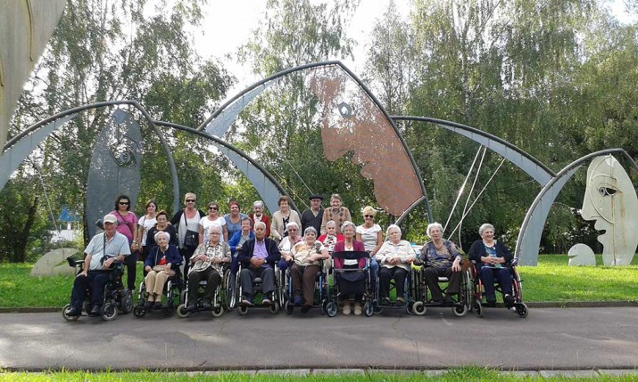 Programa Parkez Parke de la Residencia de personas mayores Santiago de Villabona