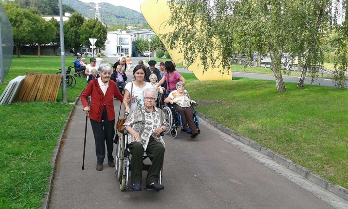 Programa Parkez Parke de la Residencia de personas mayores Santiago de Villabona
