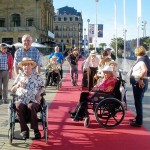 Residencia de ancianos Santiago en el Festival de Cine de San Sebastián