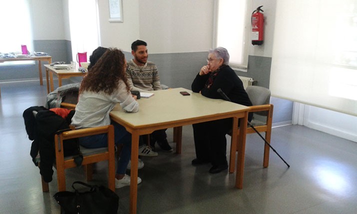 Intercambio intergeneracional en la Residencia de personas mayores Santiago de Villabona
