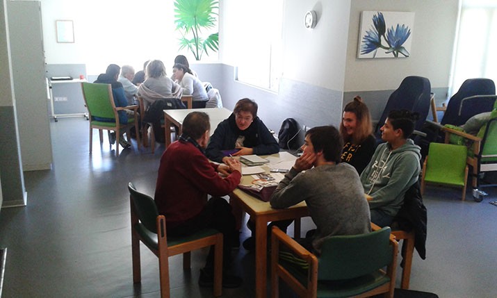 Intercambio intergeneracional en la Residencia de personas mayores Santiago de Villabona