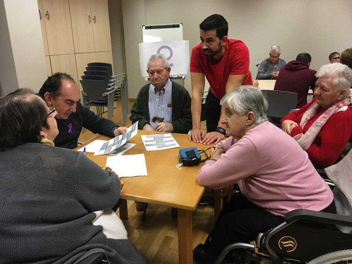 Reflexionando sobre la igualdad el 8 de Marzo 8 de Marzo en la Residencia geriátrica Txurdinagabarri