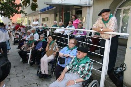 La Residencia Santiago de Villabona, de fiesta