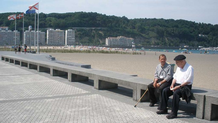 Excursión a Hondarribia de la Residencia de personas mayores Santiago