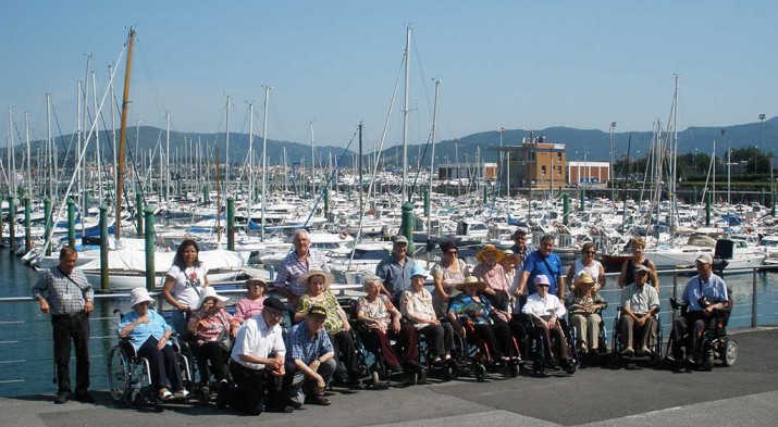 Excursión a Hondarribia de la Residencia de personas mayores Santiago