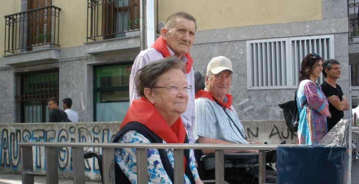 Villabonan entzierro txikia ikusten Villabonan entzierro txikia ikusten
