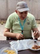 Menú de cervecera en la azotea Menú de cervecera en la Residencia Txurdinagabarri