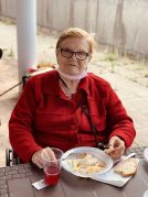 Garagardotegiko menua goiko terrazan Garagardotegiko menua goiko terrazan